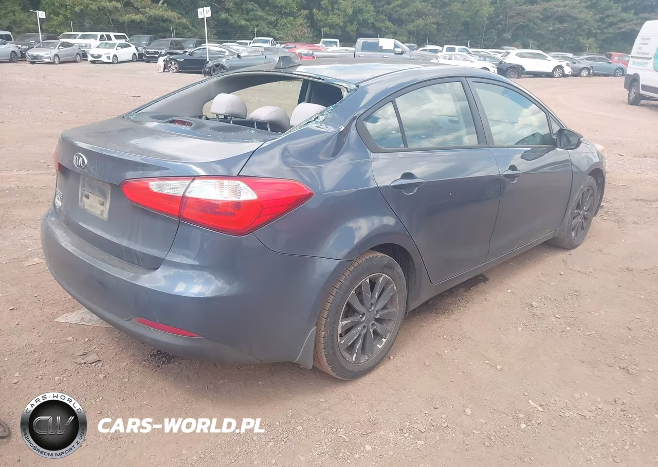 2014 Kia Forte Lx VIN:KNAFX4A6XE5153167 - 4