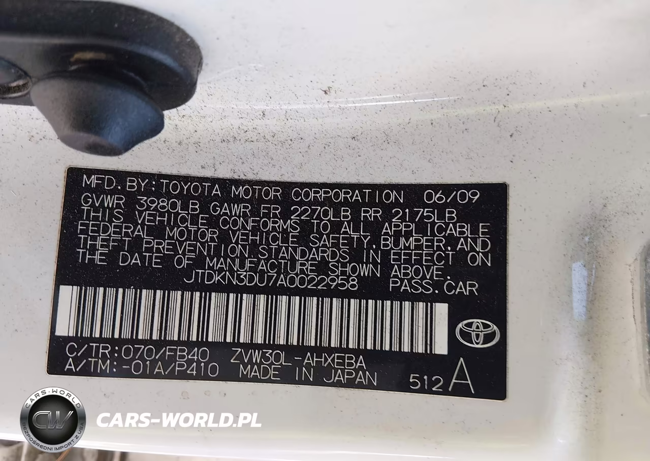 2010 Toyota Prius Ii VIN:JTDKN3DU7A0022958 - 9