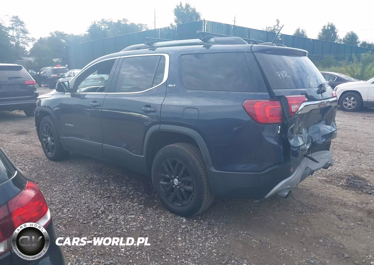 2019 GMC Acadia Slt-1 VIN:1GKKNULS1KZ191235 - 3