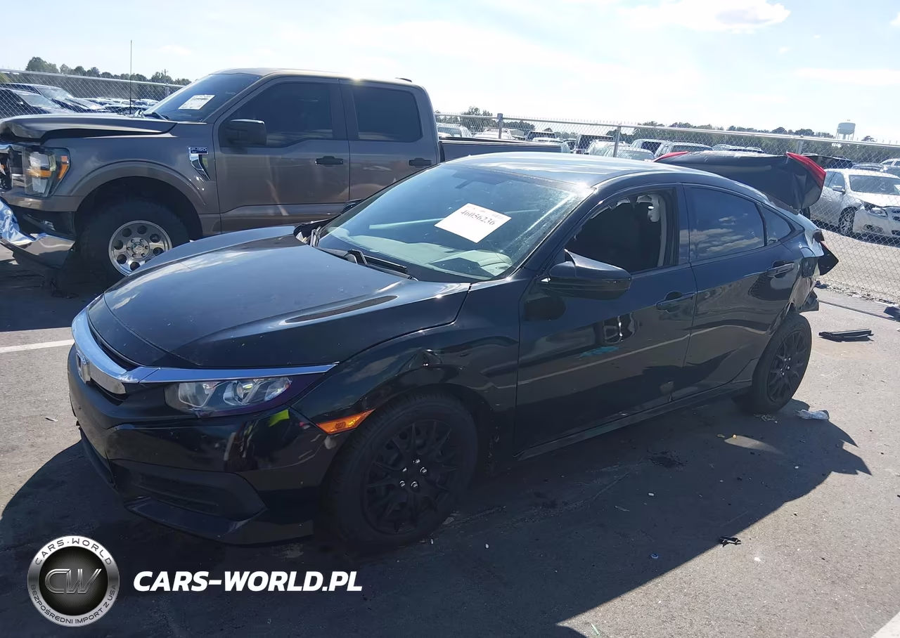 2016 Honda Civic Lx VIN:19XFC2F56GE038785 - 2