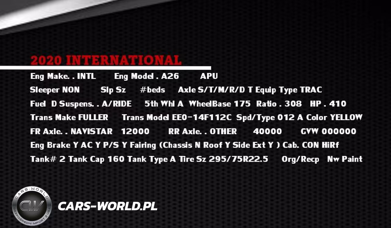 2020 International Rh VIN:3HSDWTZR9LN844981 - 11