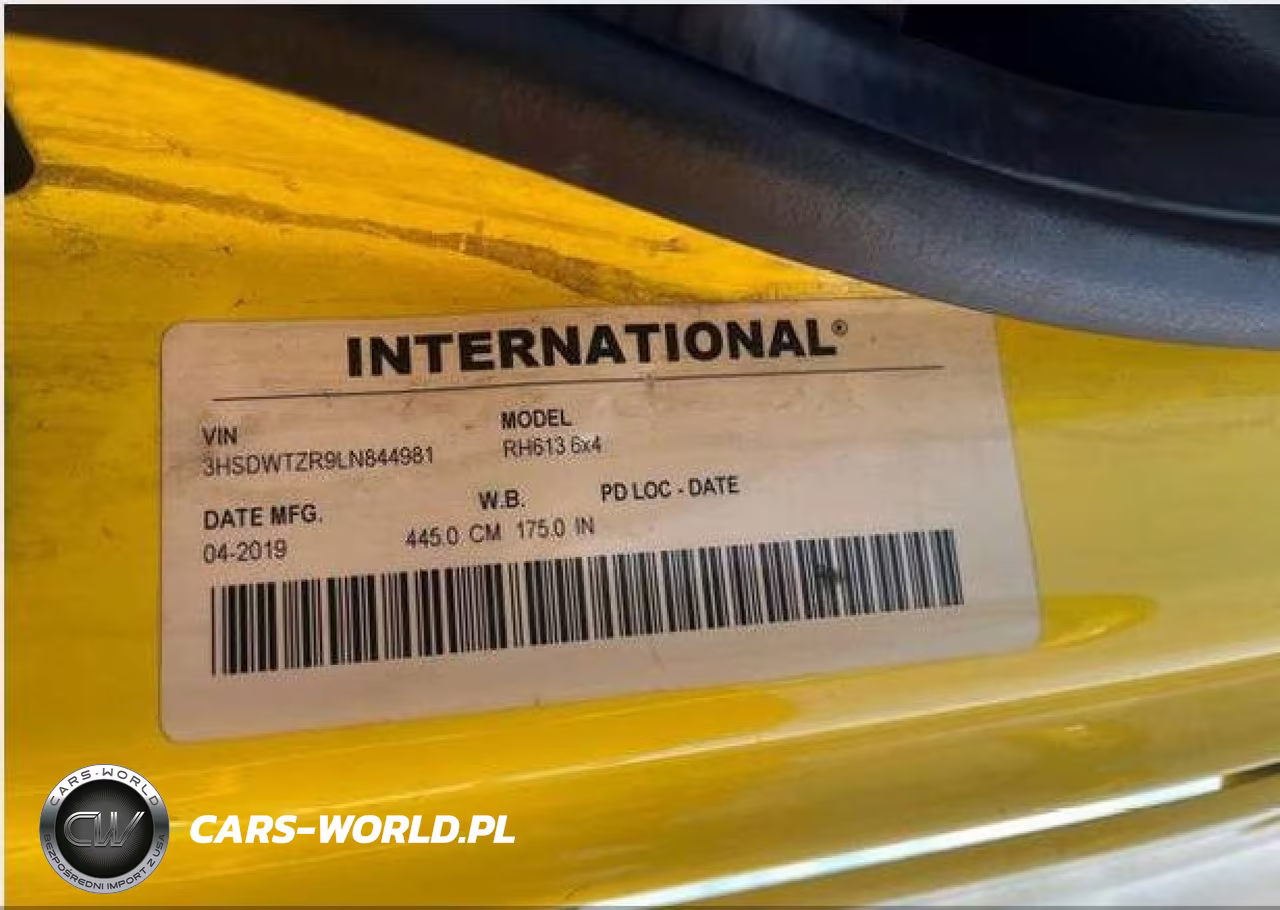 2020 International Rh VIN:3HSDWTZR9LN844981 - 9