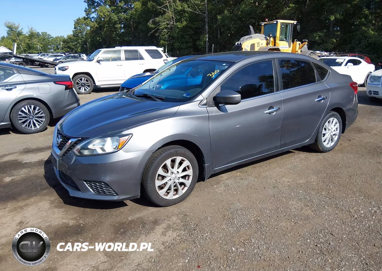 2018 Nissan Sentra Sv VIN:3N1AB7AP1JL661191 - 2