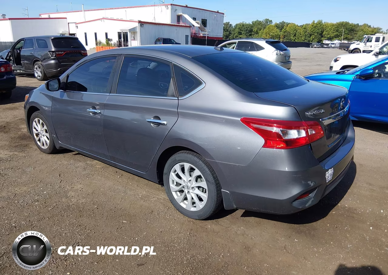 2018 Nissan Sentra Sv VIN:3N1AB7AP1JL661191 - 3