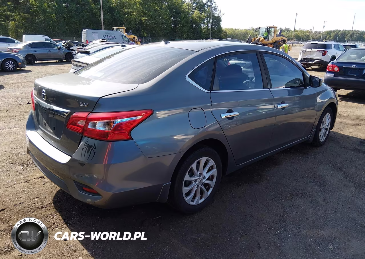 2018 Nissan Sentra Sv VIN:3N1AB7AP1JL661191 - 4