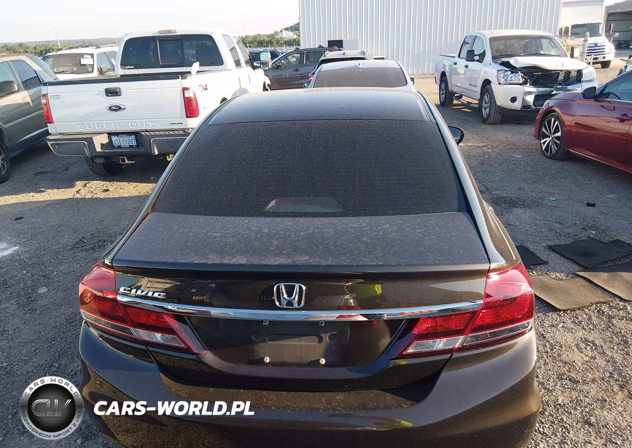 2014 Honda Civic Ex VIN:2HGFB2F81EH557761 - 16