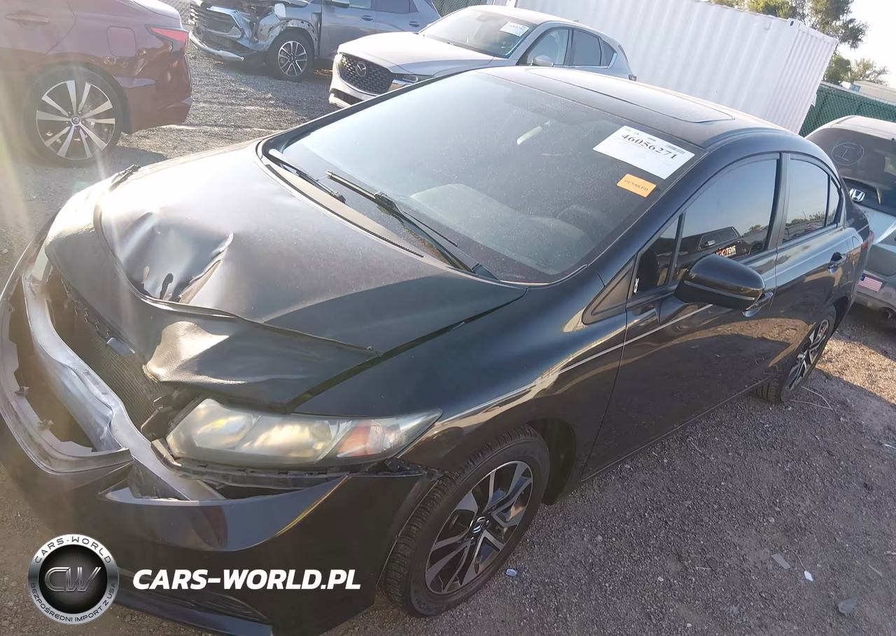 2014 Honda Civic Ex VIN:2HGFB2F81EH557761 - 2