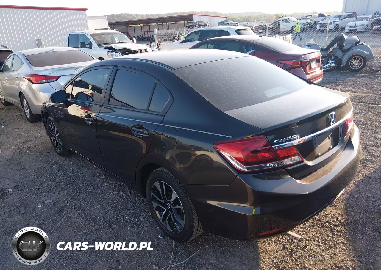 2014 Honda Civic Ex VIN:2HGFB2F81EH557761 - 3
