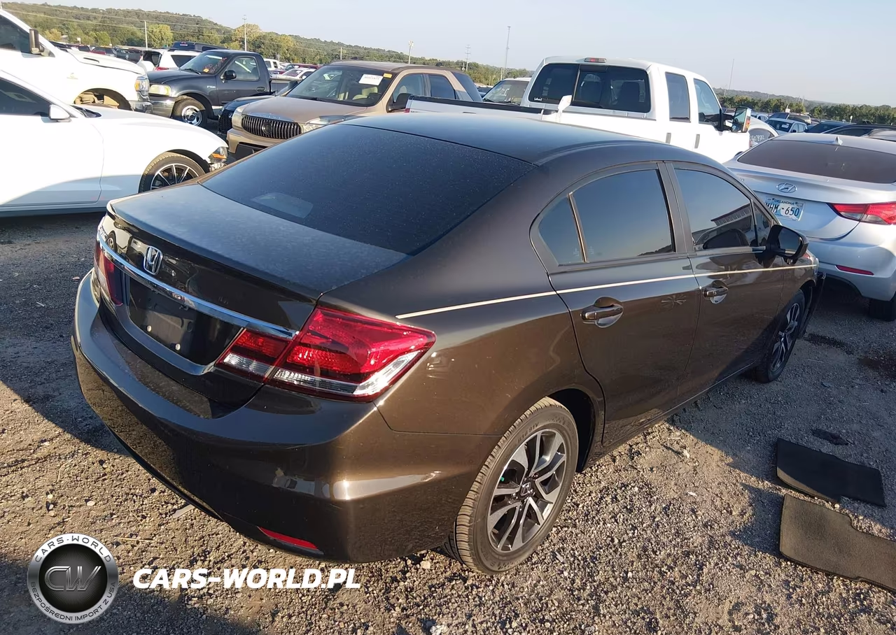 2014 Honda Civic Ex VIN:2HGFB2F81EH557761 - 4
