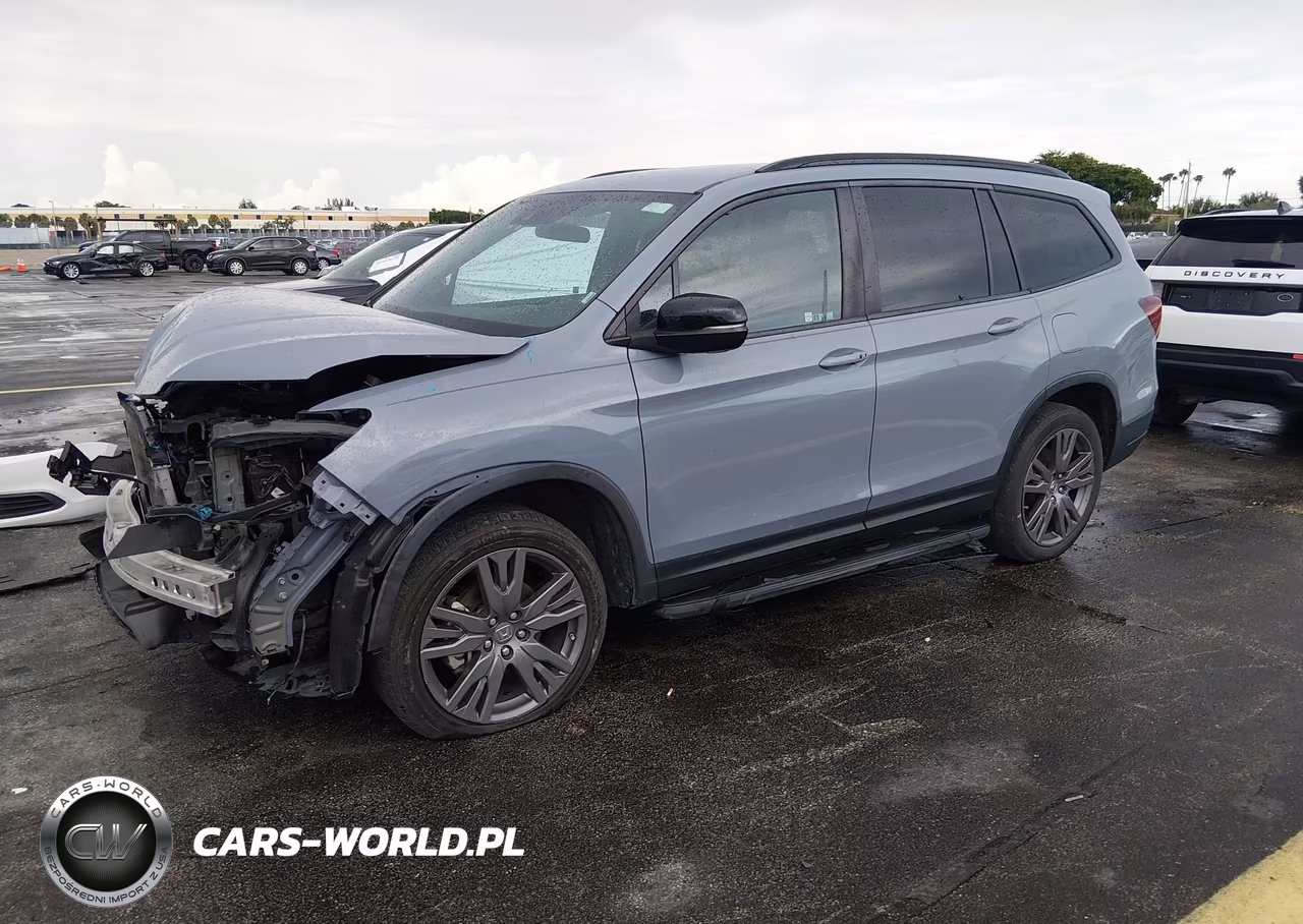 2022 Honda Pilot Awd Sport VIN:5FNYF6H38NB048423 - 2