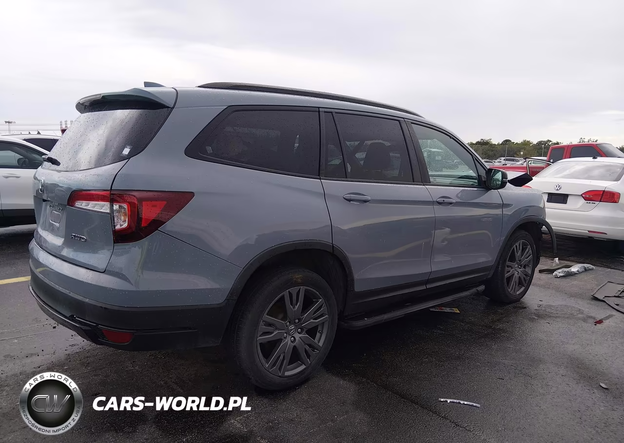 2022 Honda Pilot Awd Sport VIN:5FNYF6H38NB048423 - 4