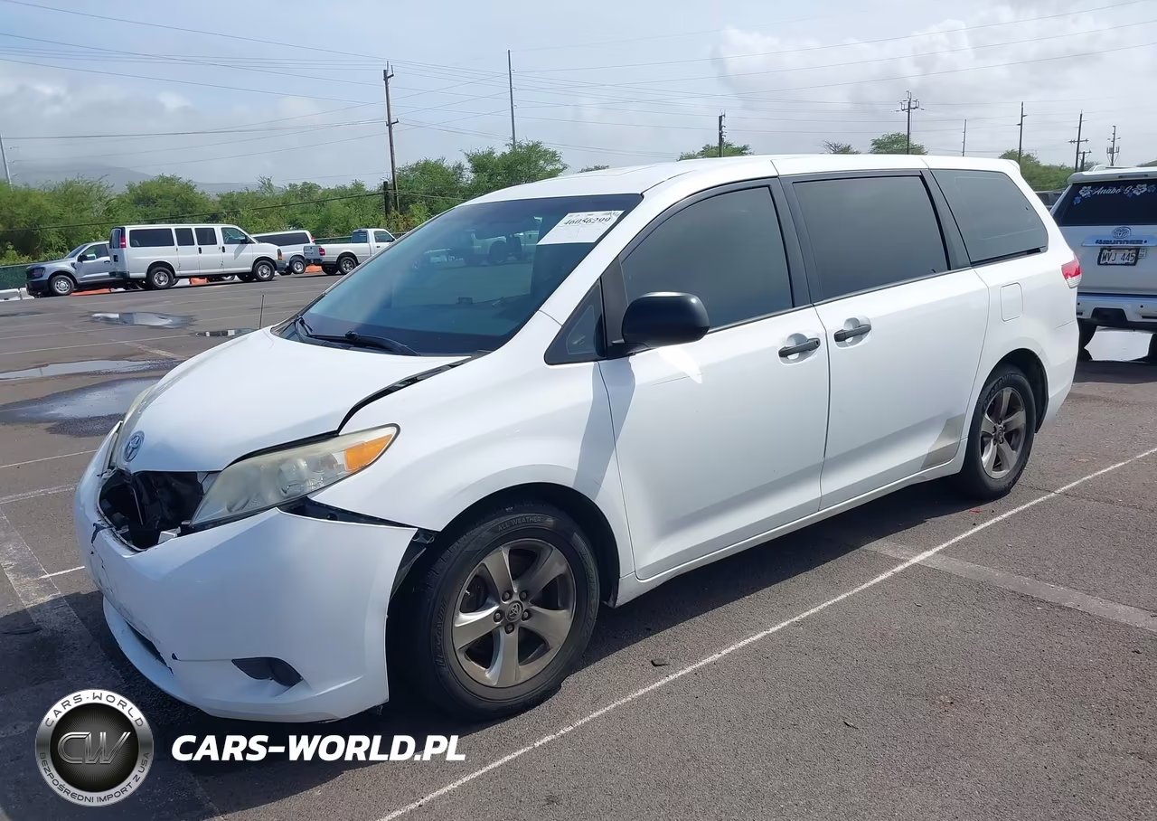 2013 Toyota Sienna L V6 7 Passenger VIN:5TDZK3DC6DS396946 - 2