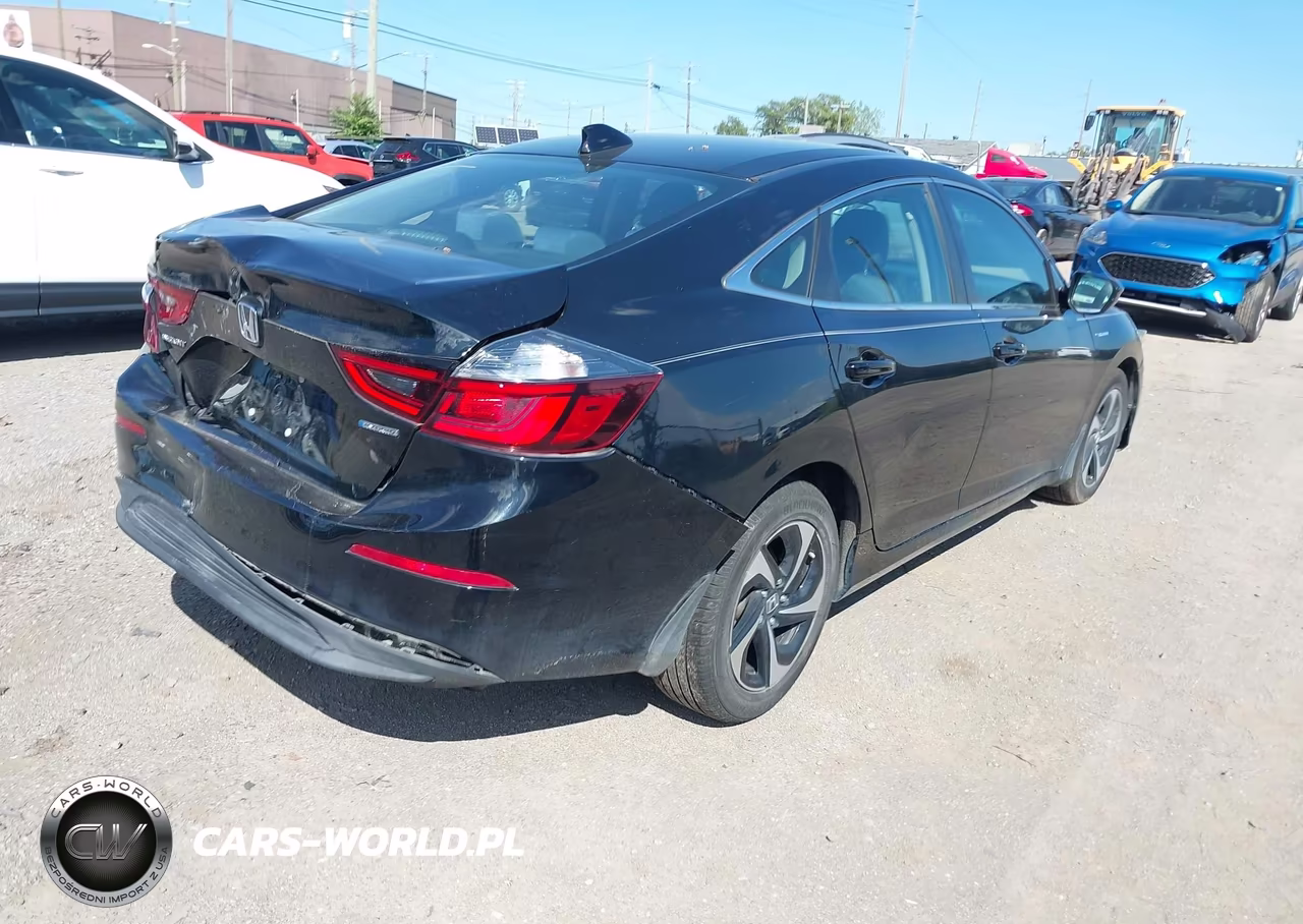 2021 Honda Insight Ex VIN:19XZE4F56ME000567 - 4
