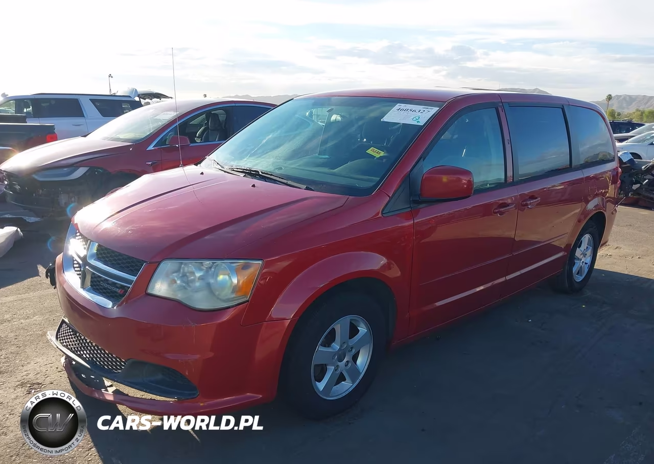 2012 Dodge Grand Caravan Sxt VIN:2C4RDGCGXCR359184 - 2