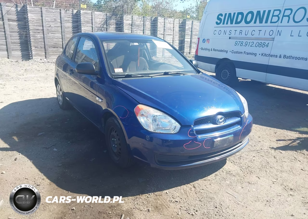 2010 Hyundai Accent Blue