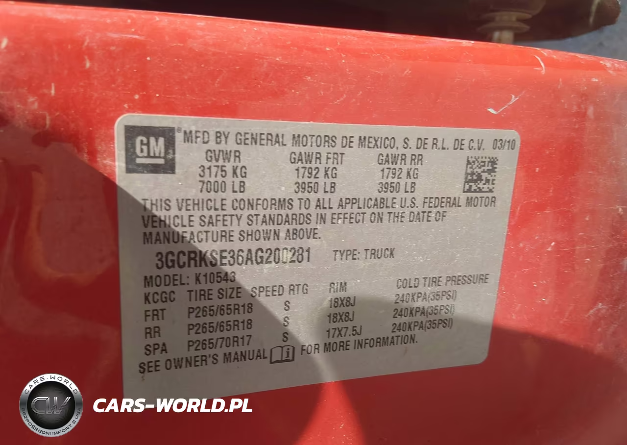 2010 Chevrolet Silverado 1500 Lt VIN:3GCRKSE36AG200281 - 9