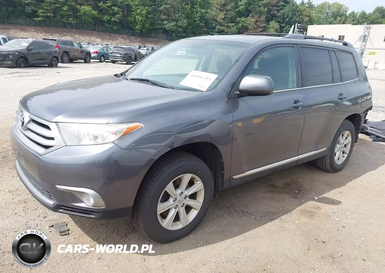 2013 Toyota Highlander Se V6 VIN:5TDBK3EHXDS253087 - 2
