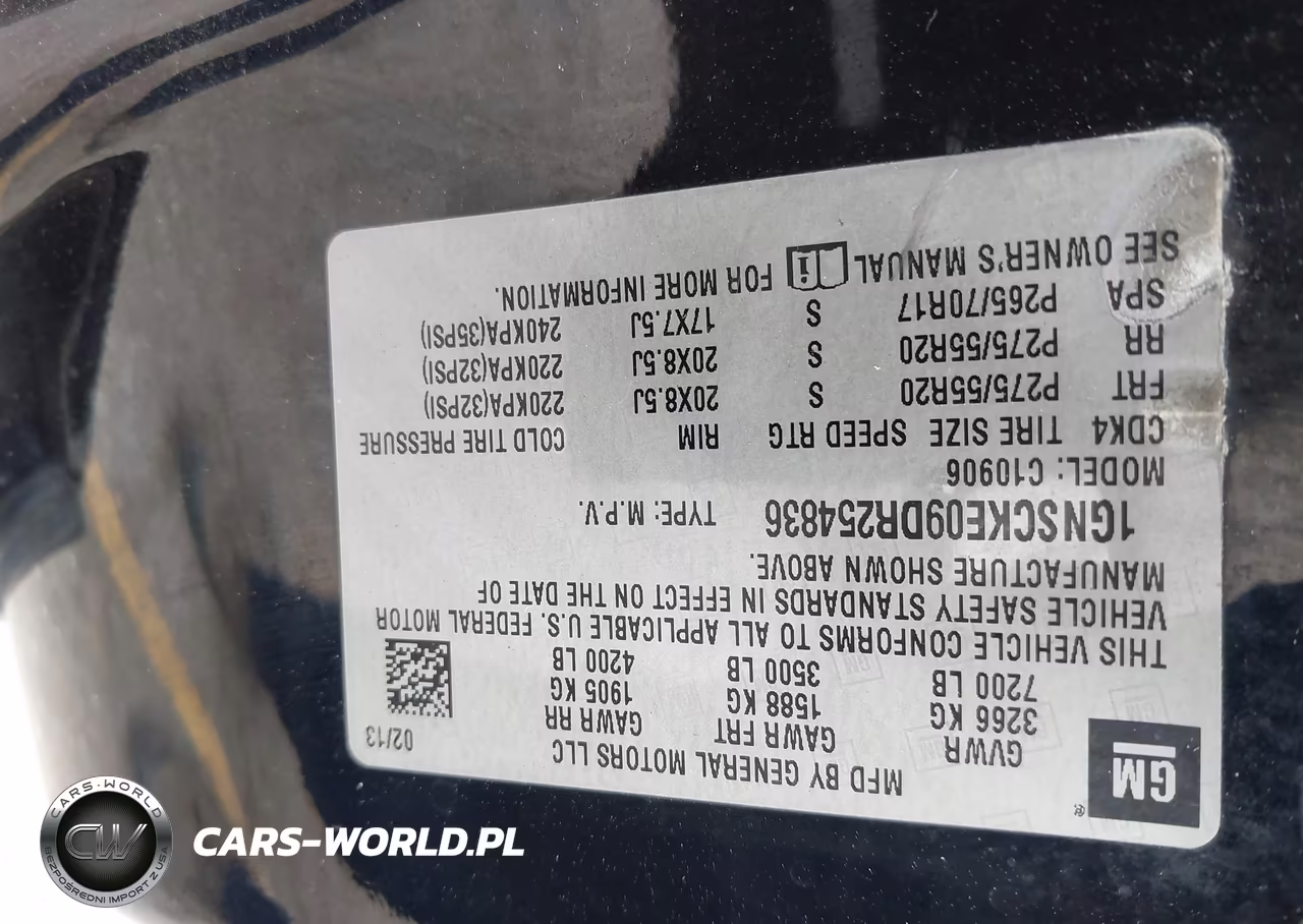 2013 Chevrolet Suburban 1500 Ltz VIN:1GNSCKE09DR254836 - 9
