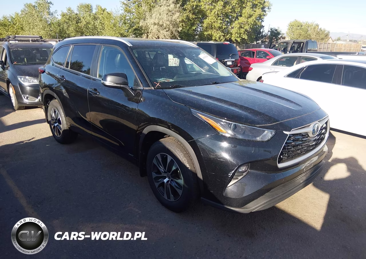 2023 Toyota Highlander Hybrid Xle VIN:5TDKBRCH3PS134307 - 1
