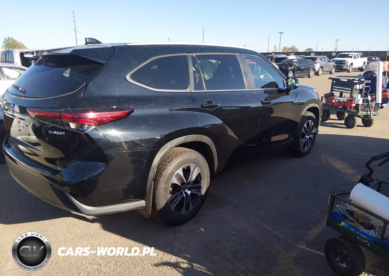 2023 Toyota Highlander Hybrid Xle VIN:5TDKBRCH3PS134307 - 4