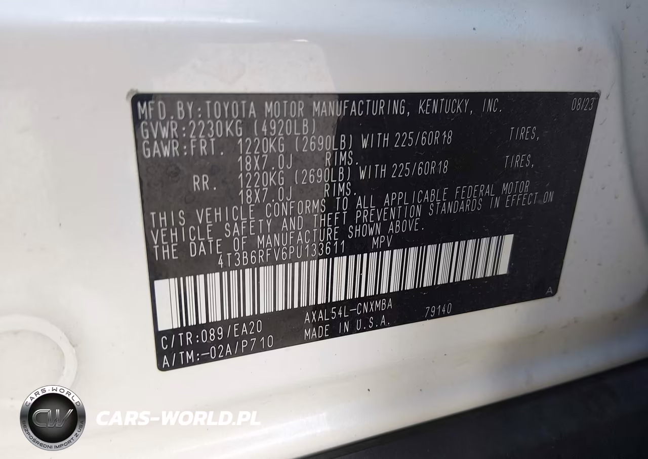 2023 Toyota Rav4 Hybrid Xle Premium VIN:4T3B6RFV6PU133611 - 9