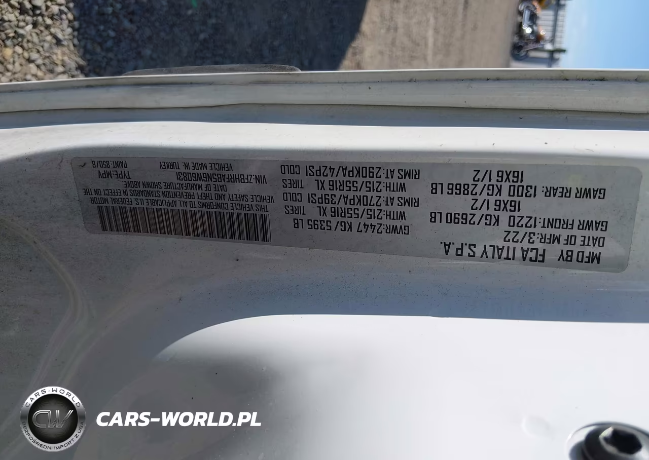 2022 Ram Promaster City Cargo Van VIN:ZFBHRFAB5N6W60831 - 9