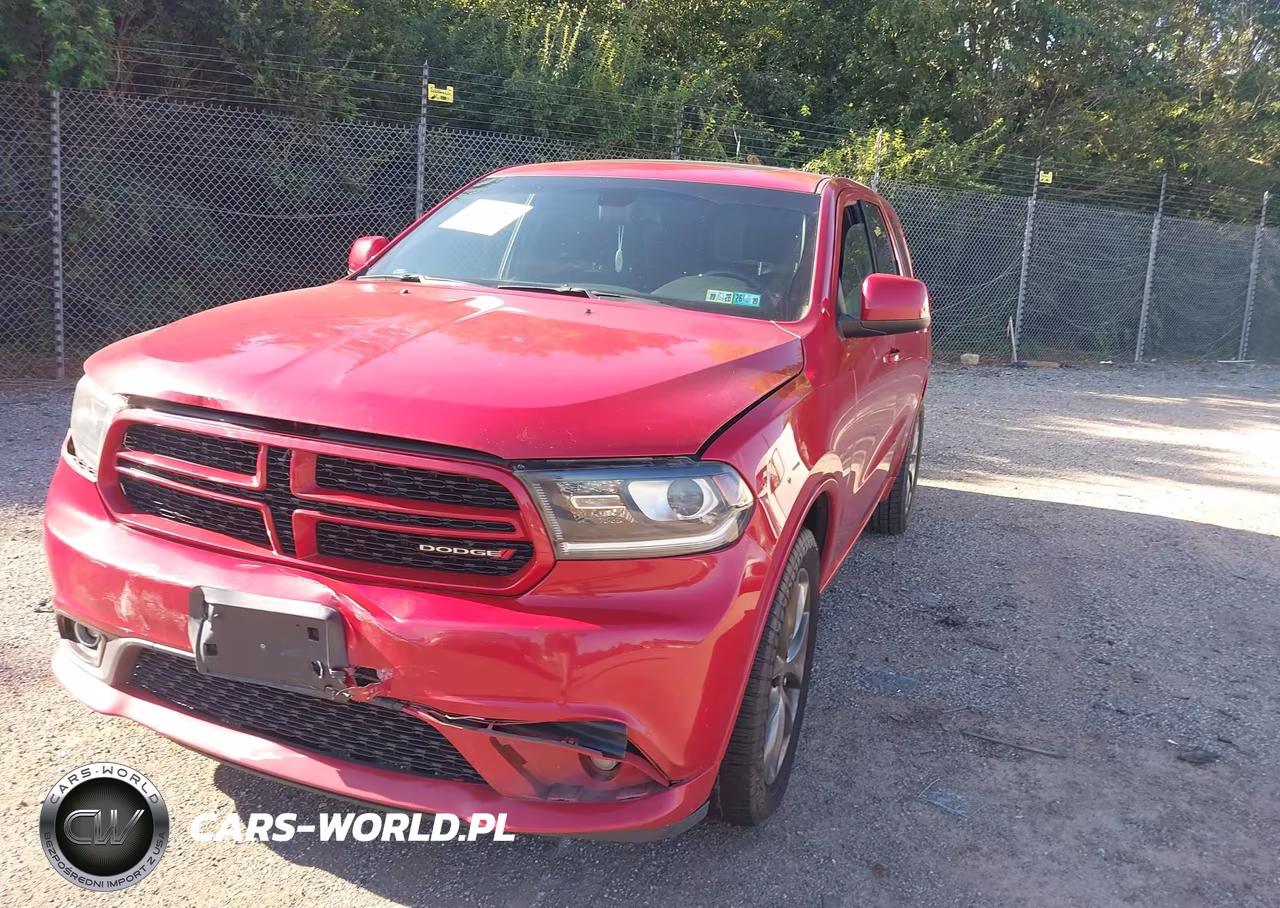 2014 Dodge Durango Sxt VIN:1C4RDJAGXEC597886 - 2