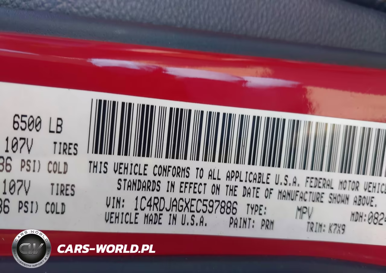 2014 Dodge Durango Sxt VIN:1C4RDJAGXEC597886 - 9