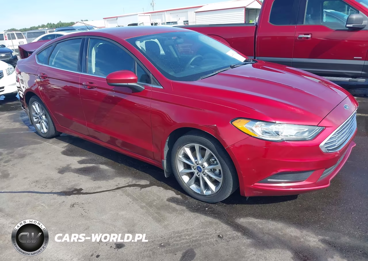 2017 Ford Fusion Se VIN:3FA6P0H71HR309114 - 1