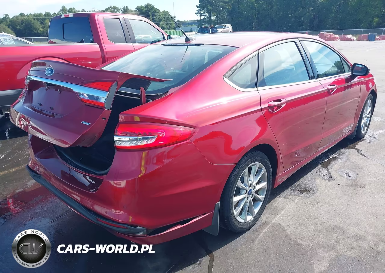 2017 Ford Fusion Se VIN:3FA6P0H71HR309114 - 4