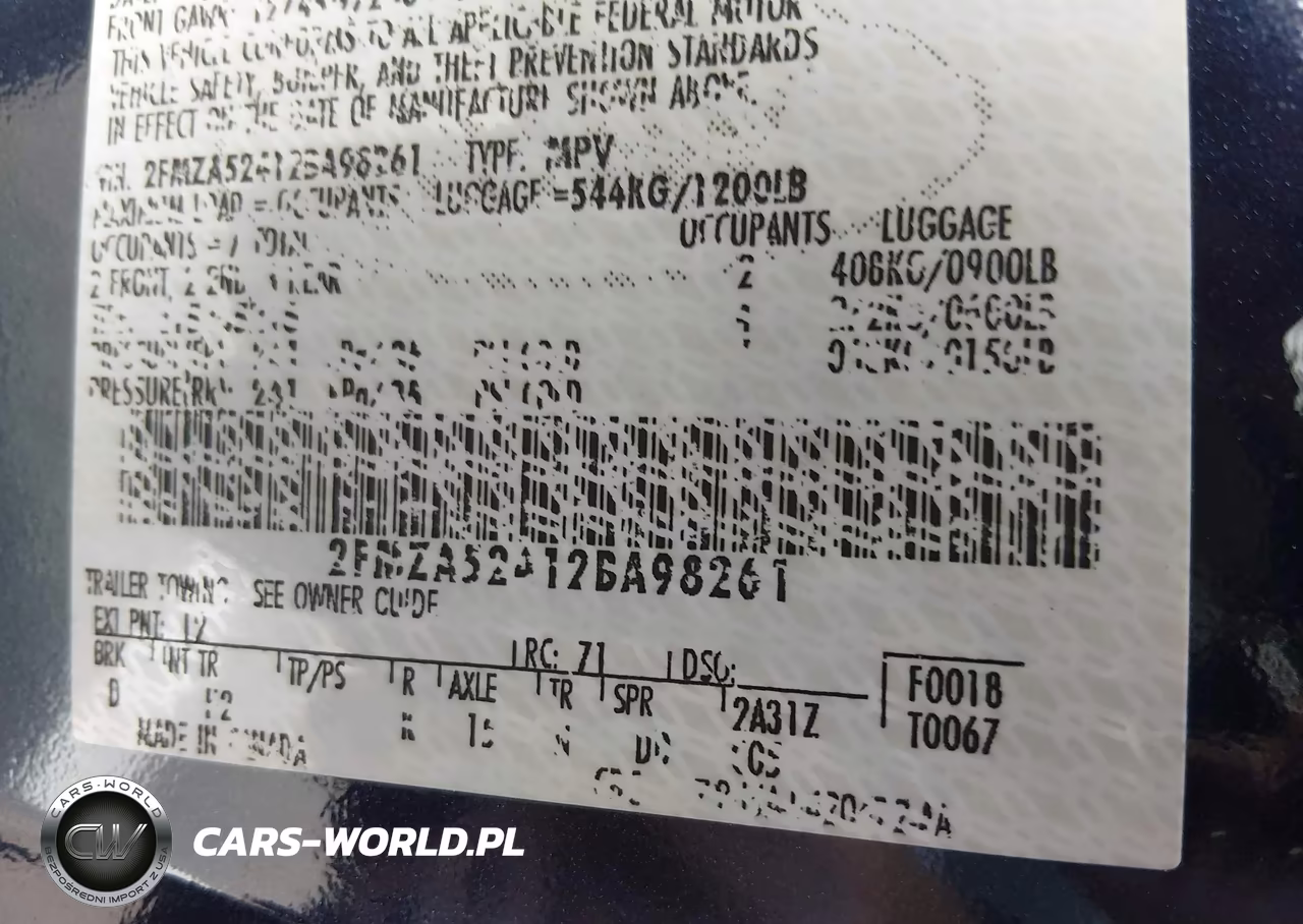 2002 Ford Windstar Se VIN:2FMZA52412BA98261 - 9