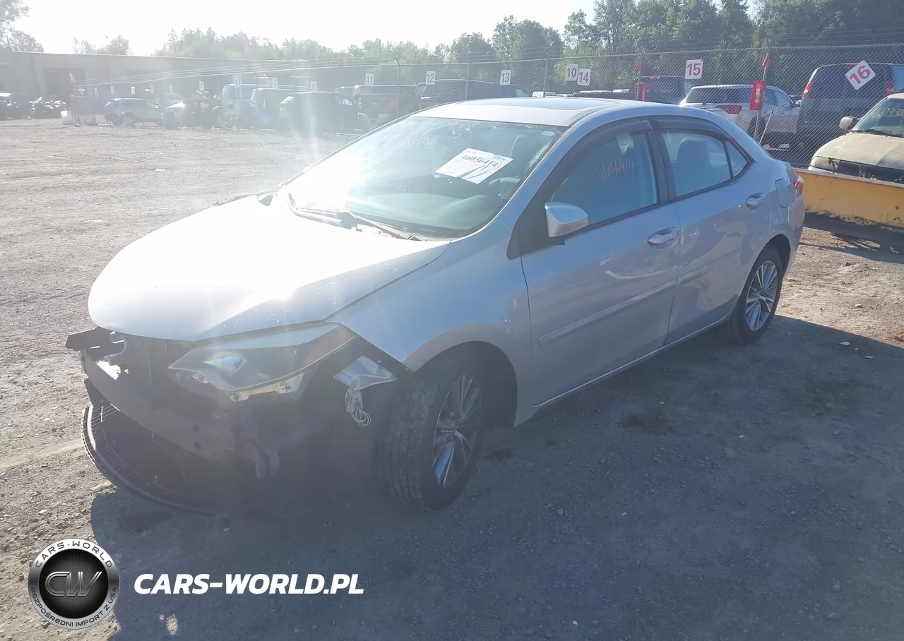 2014 Toyota Corolla Le Plus VIN:2T1BURHE3EC173350 - 2