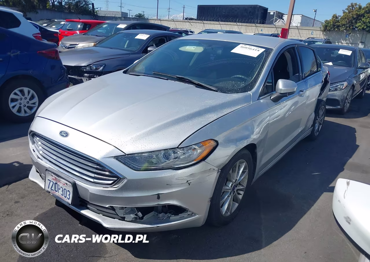 2017 Ford Fusion Se VIN:3FA6P0HD8HR414092 - 2