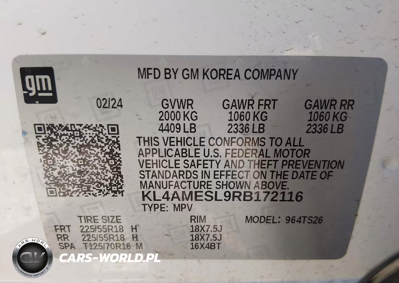 2024 Buick Encore Gx Sport Touring Awd VIN:KL4AMESL9RB172116 - 9
