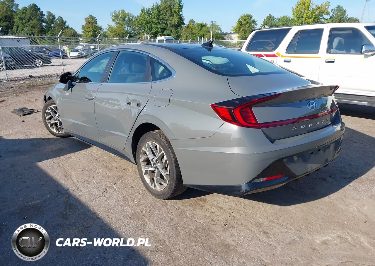 2020 Hyundai Sonata Sel VIN:5NPEF4JAXLH038796 - 3