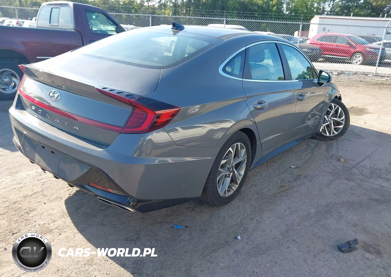 2020 Hyundai Sonata Sel VIN:5NPEF4JAXLH038796 - 4