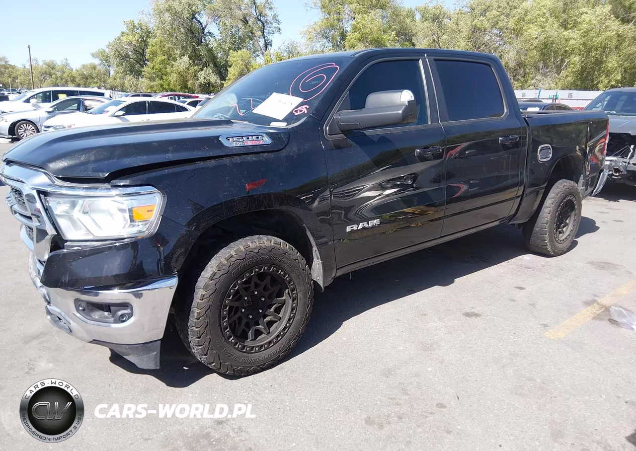 2021 Ram 1500 Big Horn 4X4 5'7 Box VIN:1C6SRFFM2MN740399 - 2