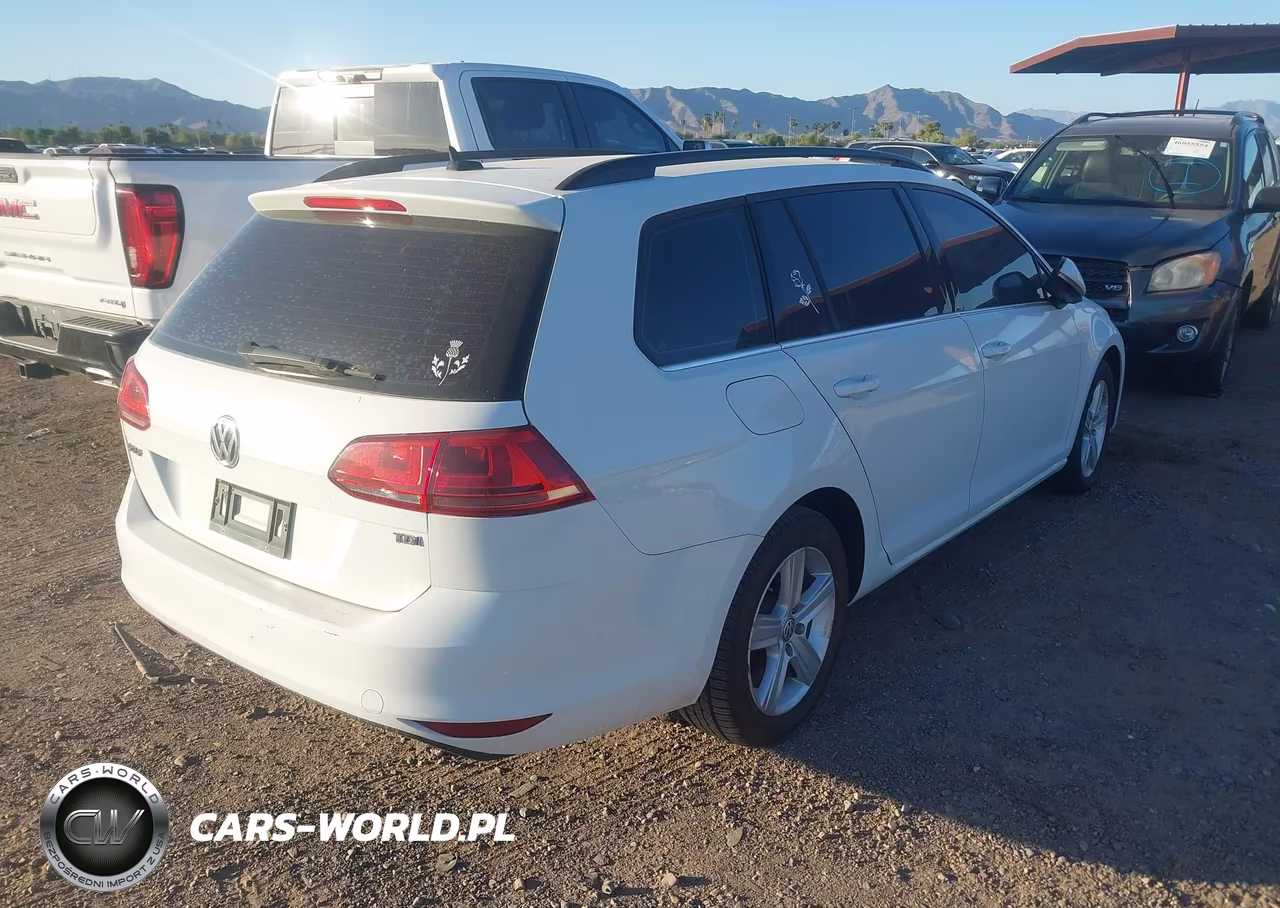 2015 Volkswagen Golf Sportwagen Tdi S 4-Door VIN:3VWCA7AU1FM517377 - 4