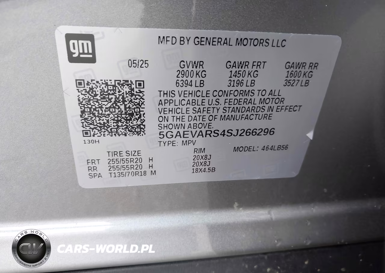 2025 Buick Enclave Preferred Fwd VIN:5GAEVARS4SJ266296 - 9