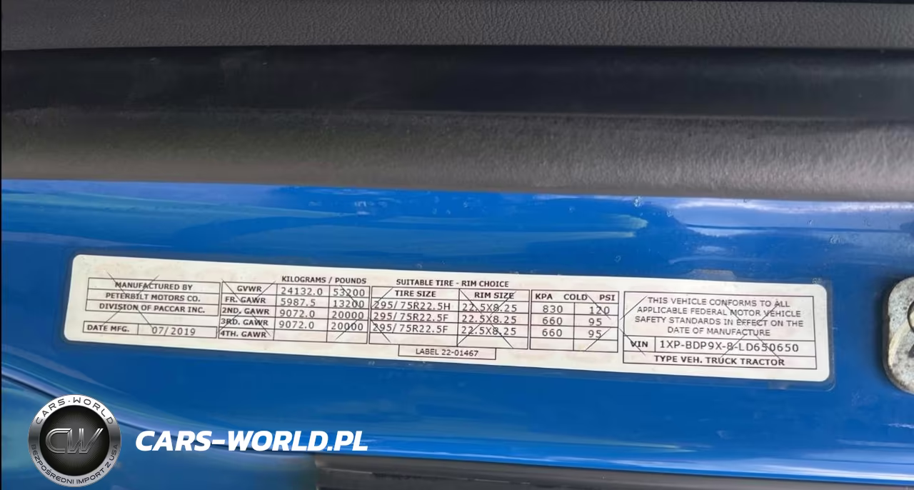 2020 Peterbilt 579 VIN:1XPBDP9X8LD650650 - 9