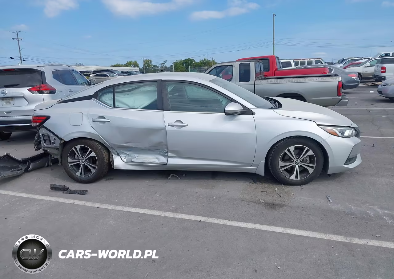 2020 Nissan Sentra Sv Xtronic Cvt VIN:3N1AB8CV4LY238712 - 14