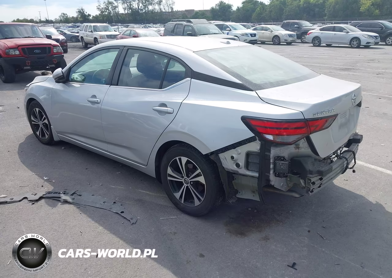 2020 Nissan Sentra Sv Xtronic Cvt VIN:3N1AB8CV4LY238712 - 3