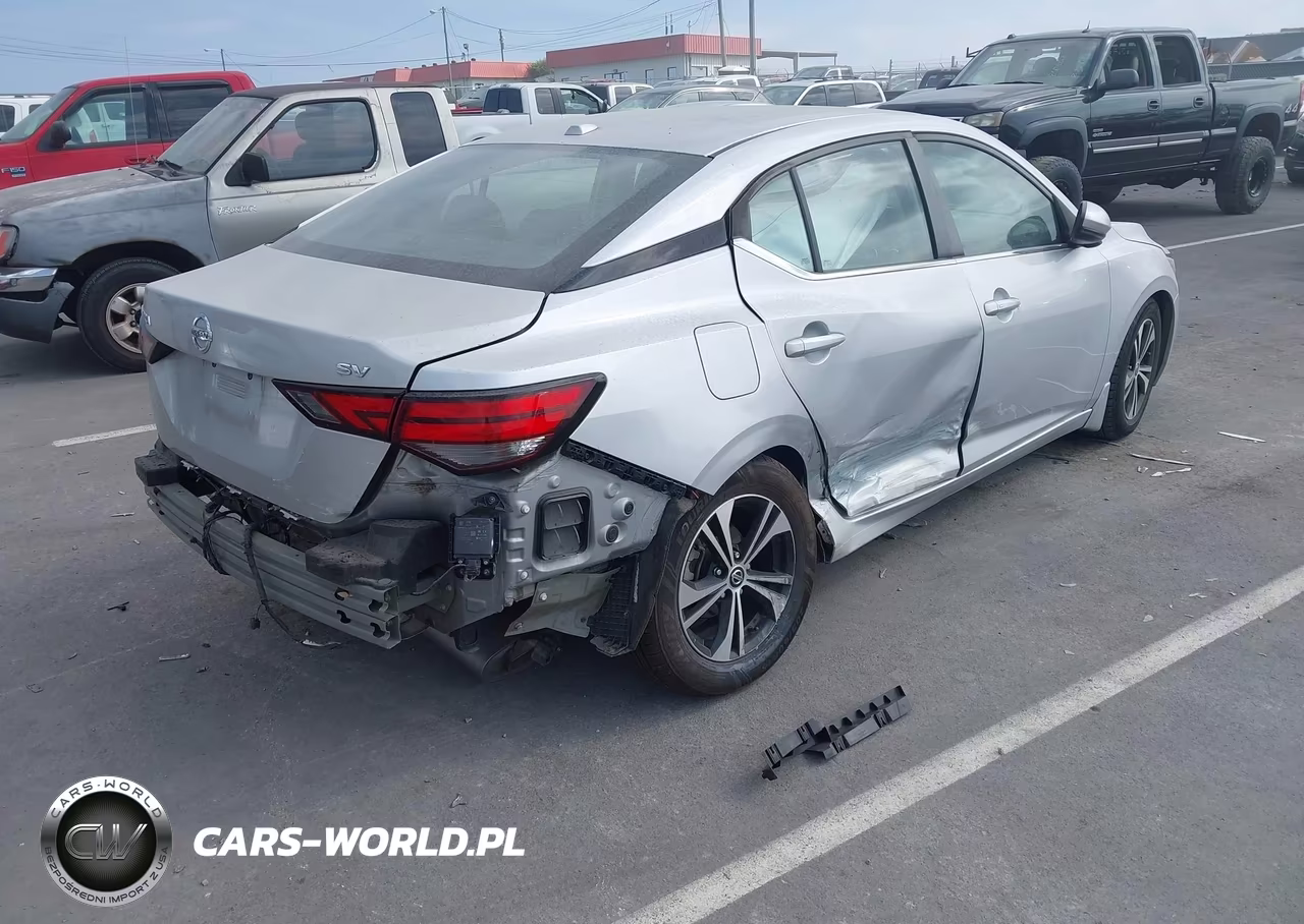 2020 Nissan Sentra Sv Xtronic Cvt VIN:3N1AB8CV4LY238712 - 4