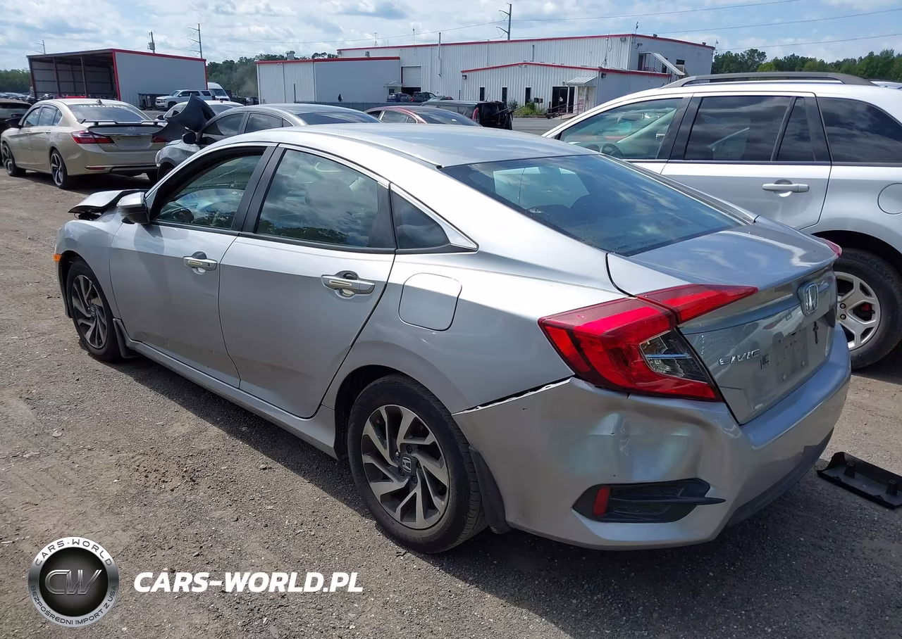 2018 Honda Civic Lx VIN:2HGFC2F5XJH605819 - 3