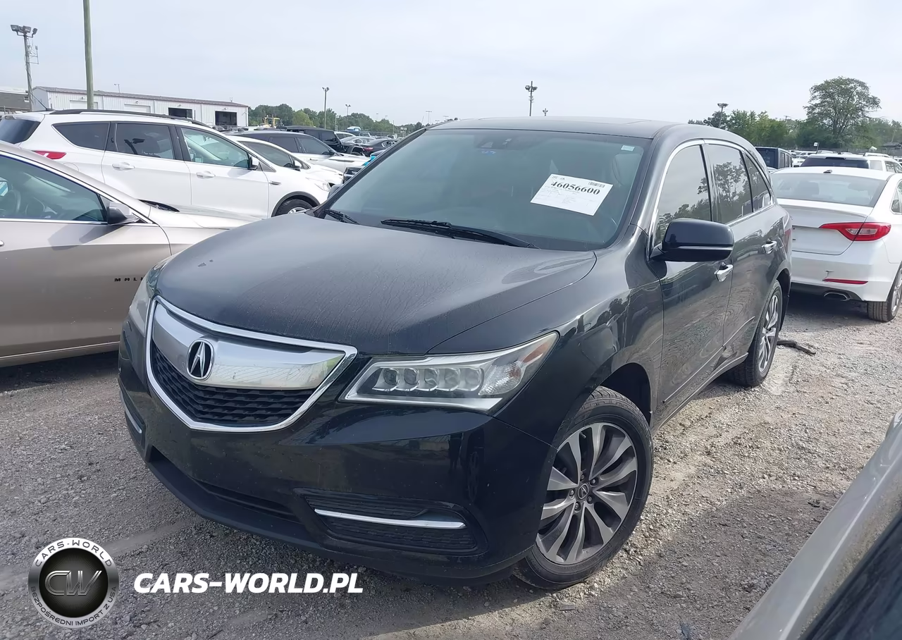 2014 Acura Mdx Technology Package VIN:5FRYD3H41EB012035 - 2
