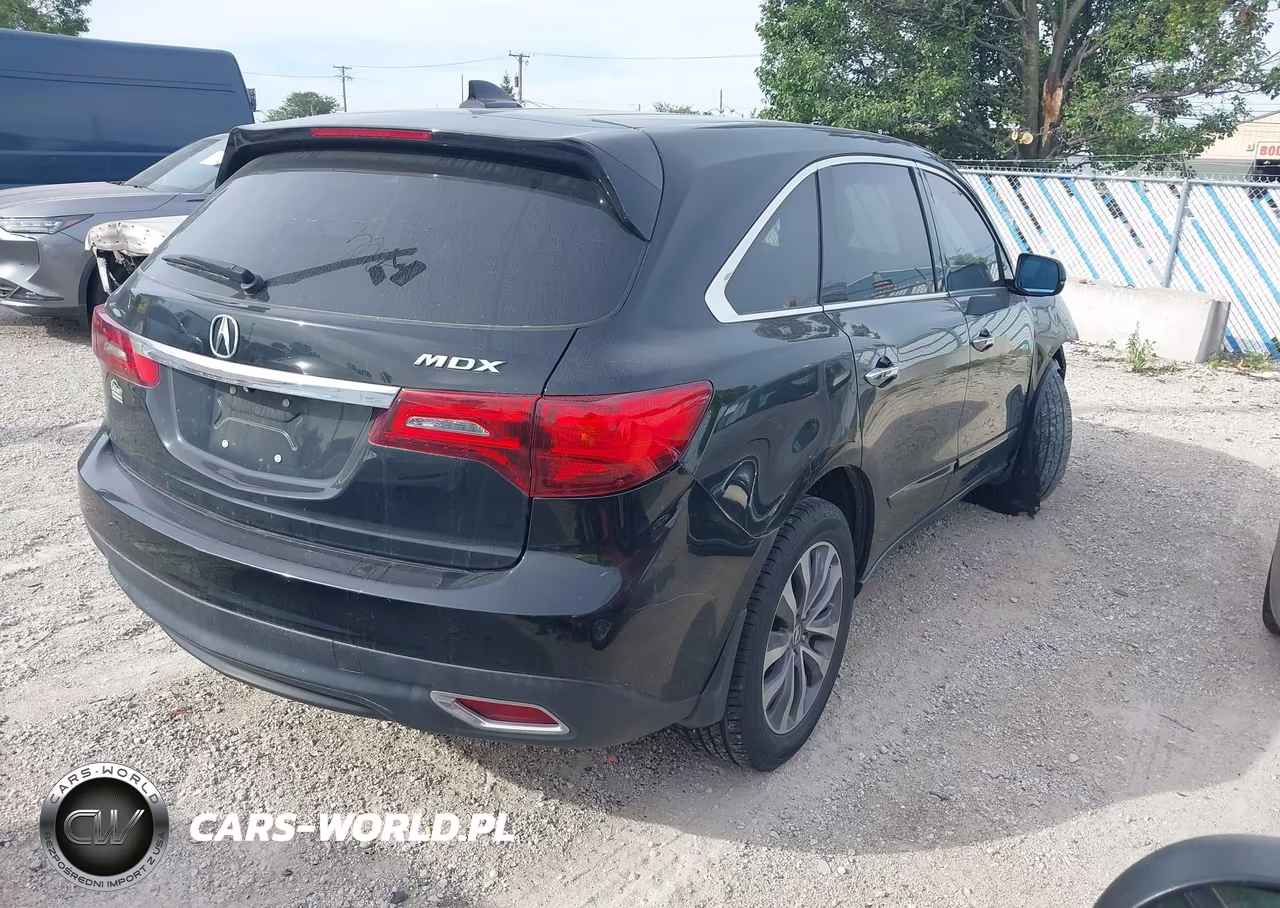 2014 Acura Mdx Technology Package VIN:5FRYD3H41EB012035 - 4