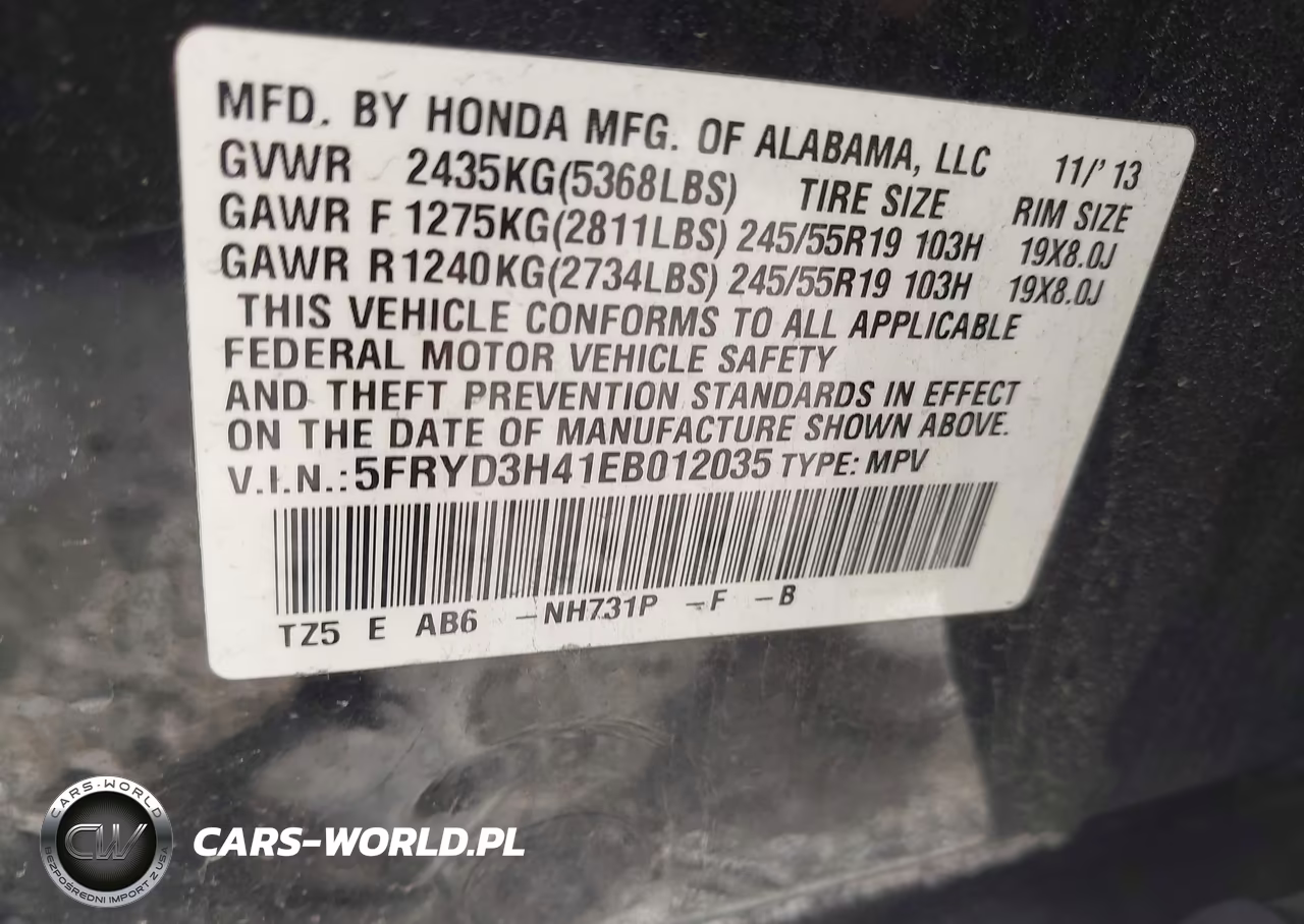 2014 Acura Mdx Technology Package VIN:5FRYD3H41EB012035 - 9