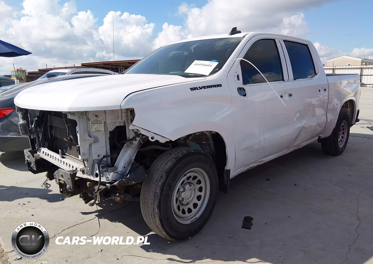2022 Chevrolet Silverado 1500 Ltd 2Wd Short Bed Wt VIN:3GCPWAED7NG212766 - 2
