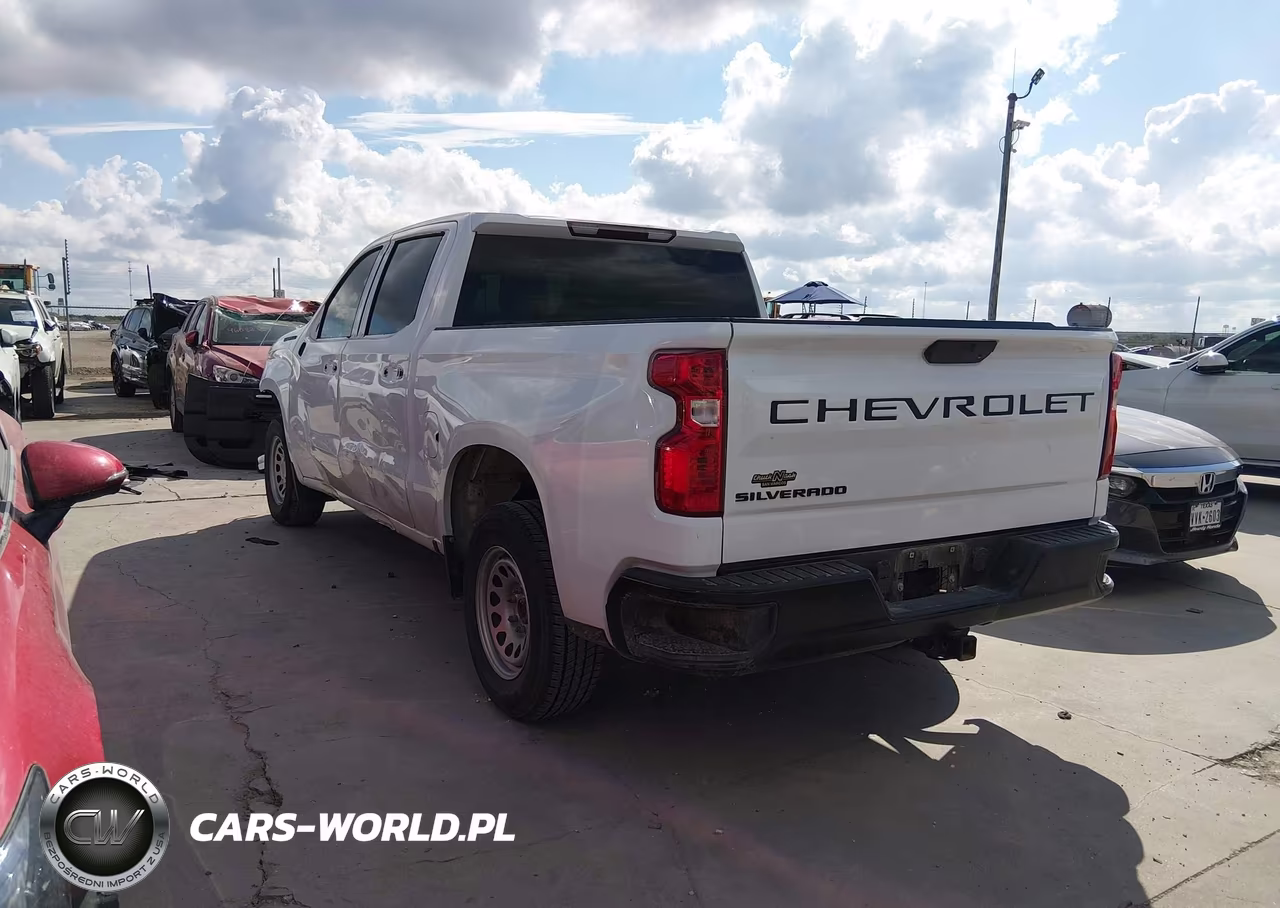 2022 Chevrolet Silverado 1500 Ltd 2Wd Short Bed Wt VIN:3GCPWAED7NG212766 - 3