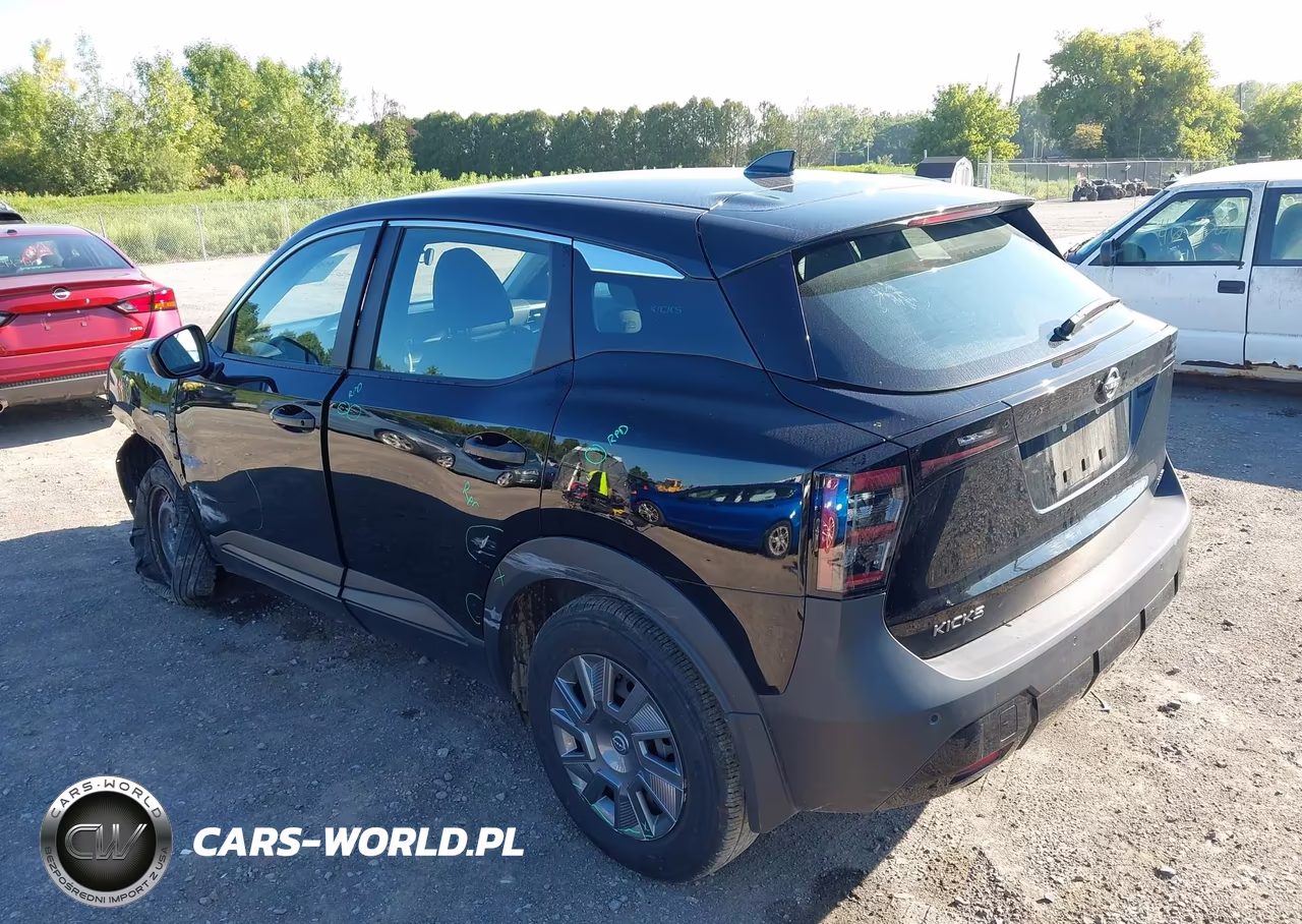 2025 Nissan Kicks S Intelligent Awd VIN:3N8AP6BB5SL345634 - 3